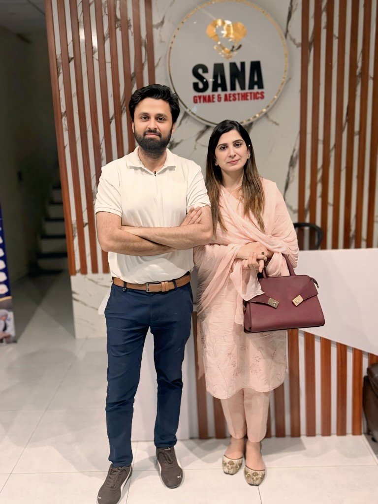 Dr. Nabeel and Dr. Sana Akram at Nabeel and Sana Health Care and Aesthetic Center, Gujranwala